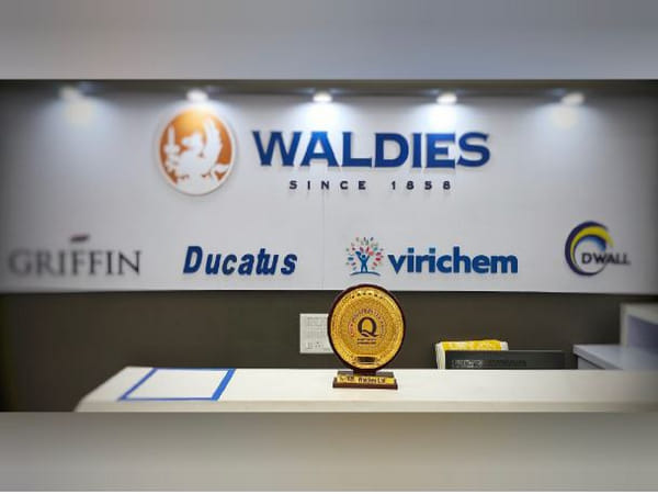 Energy chemical producer Waldies wins Gold at Exide Quality Awards East 2022