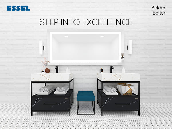 India's fastest growing bath brand 'Essel' launches new range of bathroom vanities and coloured faucets