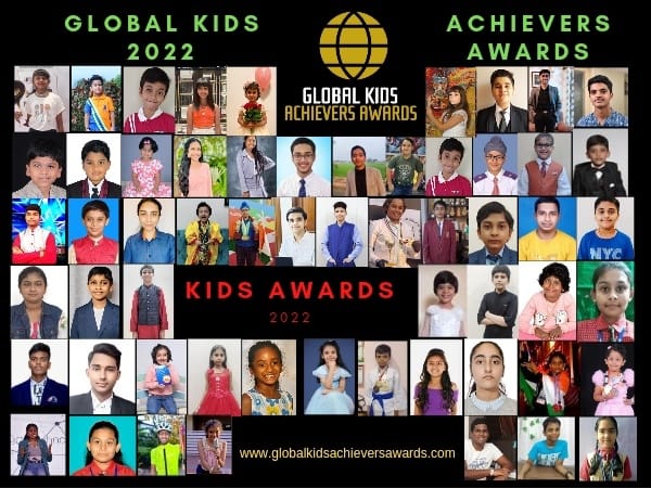 Muhammad Ayad, Krishnaansh Gahlot, Suhaan Mallick, Jyash Tholiya, Arshil Saini are amongst Kids bestowed with Global Kids Achievers Awards 2022