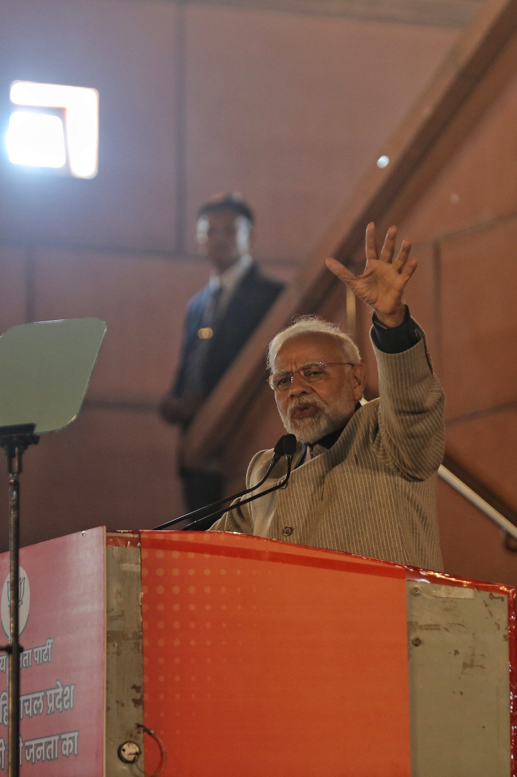 The PM also spoke of the party's loss in Himachal Pradesh, but said the BJP will continue to work in the state | Photo: Suraj Singh Bisht | ThePrint