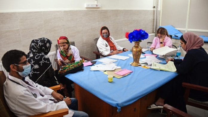 Representational photo of doctors at a government hospital | ANI