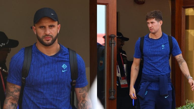 Stray Qatar cat heads to England after being adopted by footballers Kyle Walker & John Stones