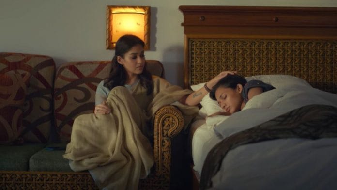 Nayanthara in a still from Connect | YouTube screengrab