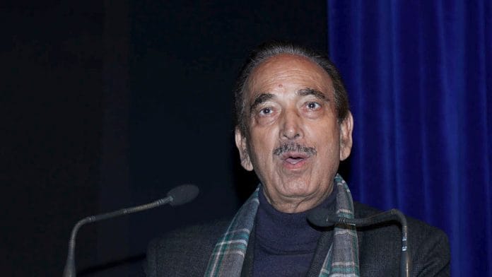File photo of Ghulam Nabi Azad | ANI
