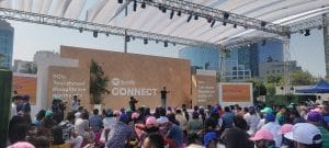 Ankur Warikoo holding his session at Spotify's IRL event at Mumbai on 5 November | Credit: Spotify