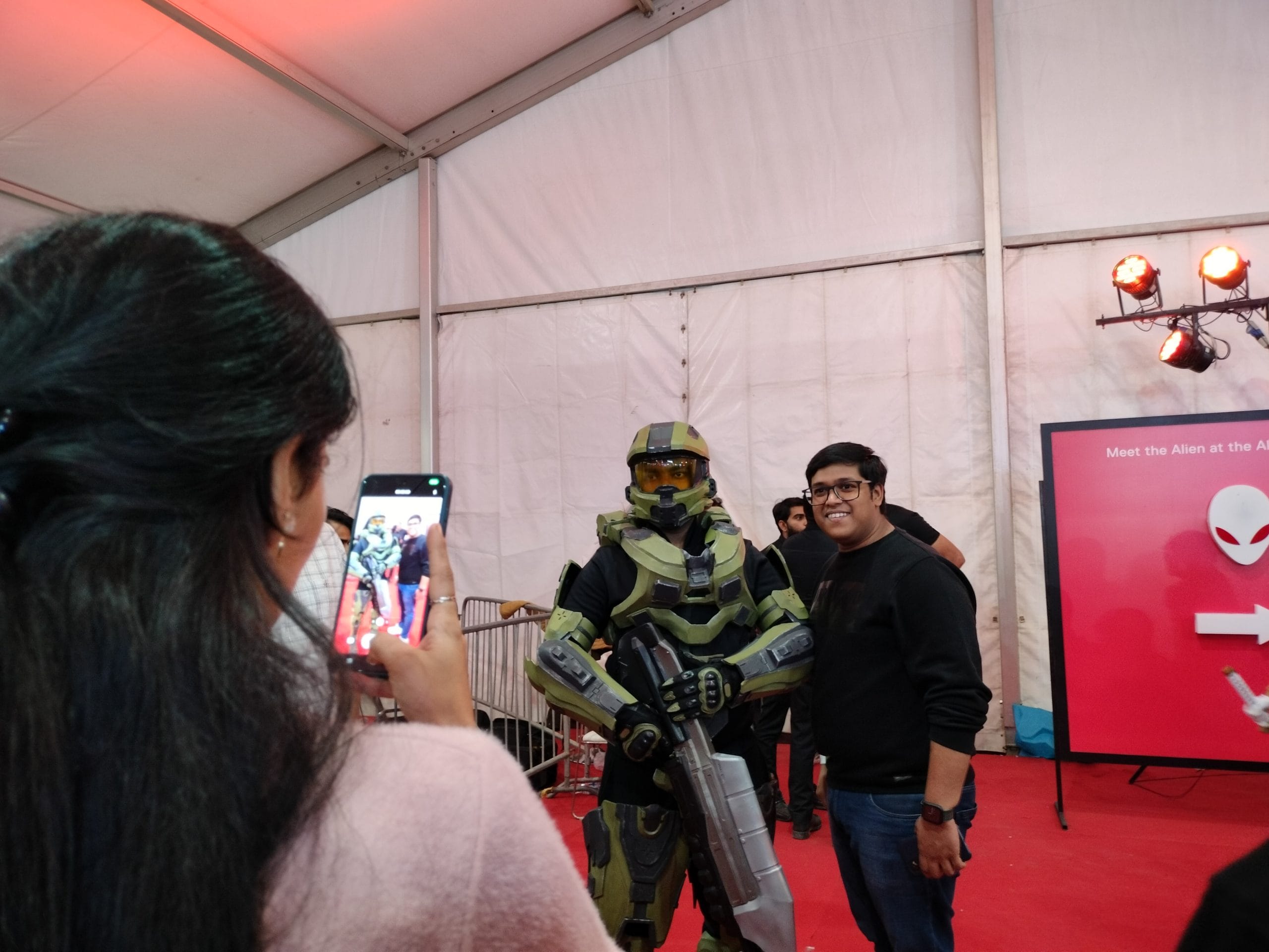 A participant dressed as a superhero | Ratan Priya/ThePrint