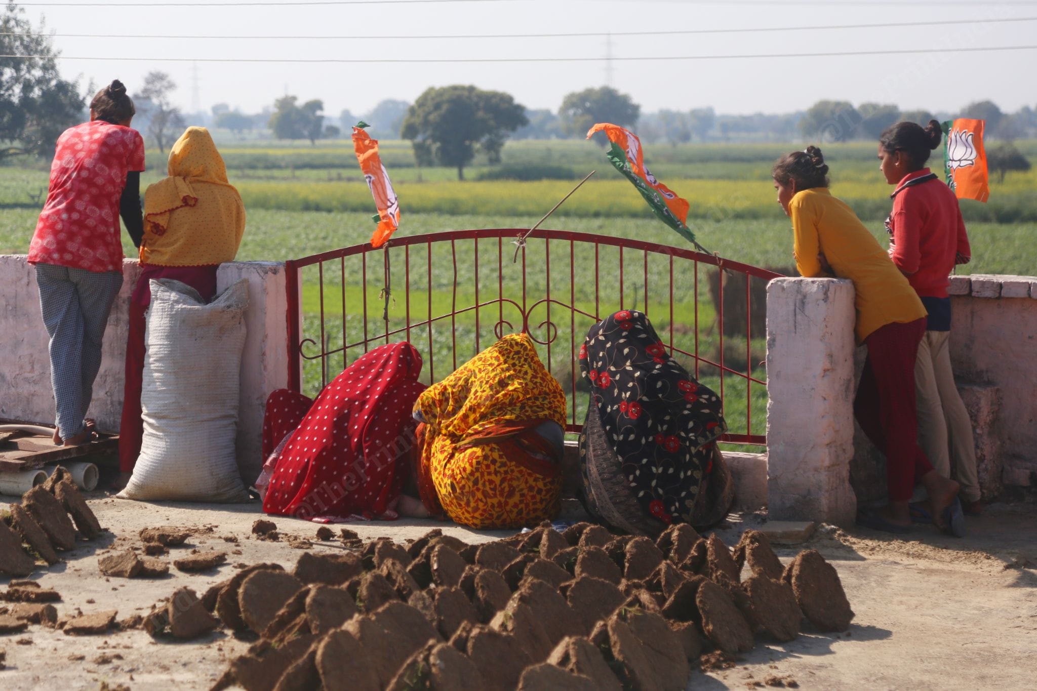 February 2022: This photo was taken during the Uttar Pradesh assembly elections. Baby Rani Maurya, BJP’s candidate from Agra, campaigned in the city and its outskirts. CREDIT, ThePrint