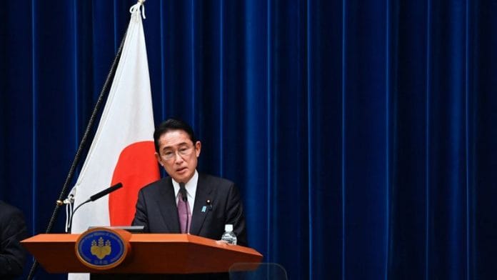 Japan's Prime Minister Fumio Kishida | Photo: Reuters