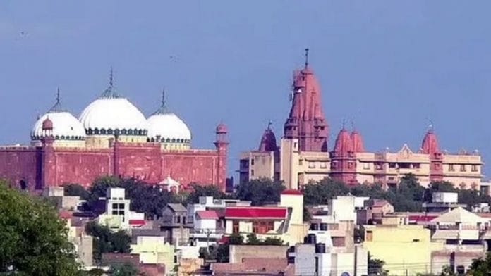 File photo of Krishna Janmabhoomi temple and Shahi Idgah complex. | Wikimedia Commons