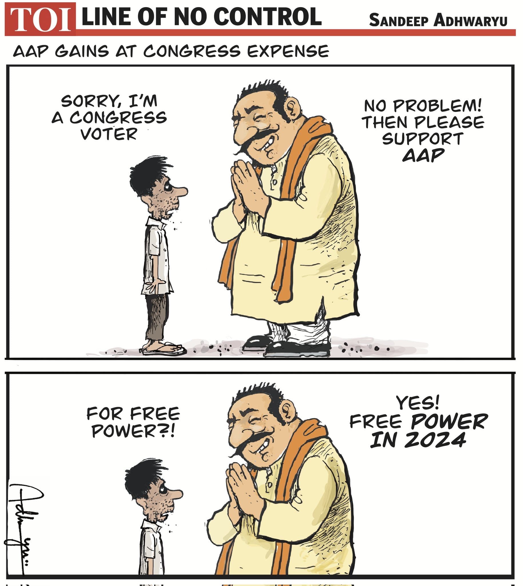 Sandeep Adhwaryu | The Times of India 