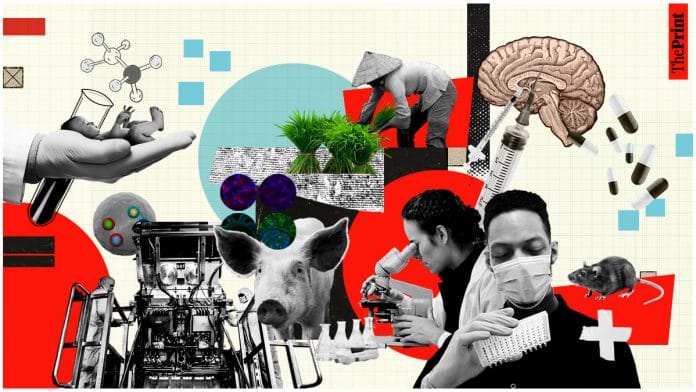 Scientific breakthroughs in 2022| Illustration by: Manisha Yadav| ThePrint