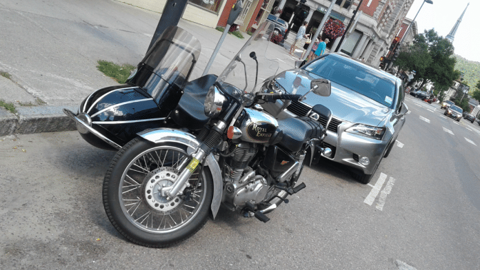 A Royal Enfield Motorbike | Commons