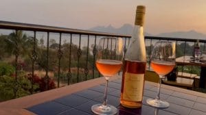 A Vallone Rosé at the vineyard's restaurant | Manasi Phadke, ThePrint