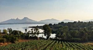 The Vallone vineyard restaurant, overlooking a lake | Manasi Phadke, ThePrint