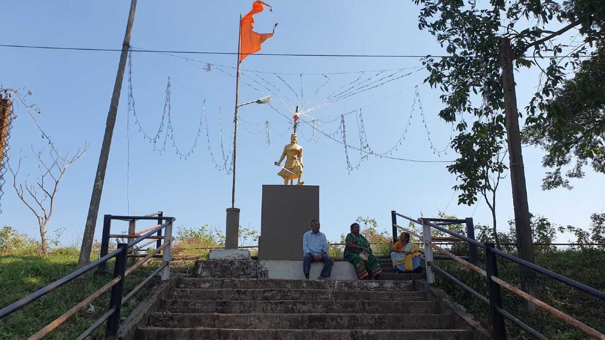 Chhatrapati Shivaji sculpture in Yellur | Sharan Poovanna | ThePrint