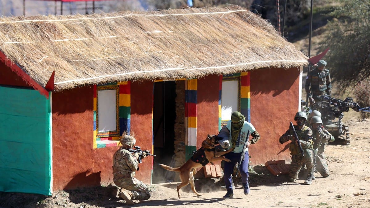 Soldiers hold joint exercise in Auli | Suraj Singh Bisht | ThePrint