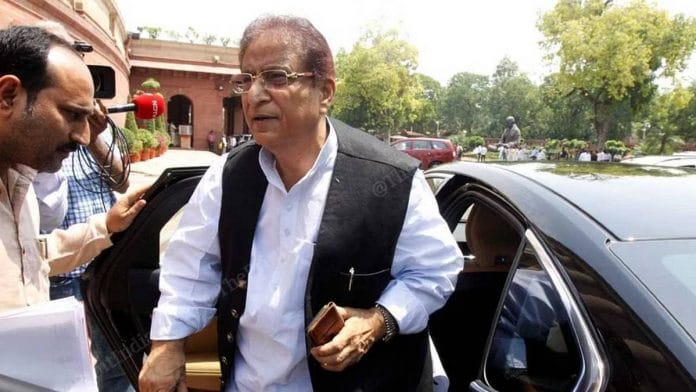 File photo of Samajwadi Party leader Azam Khan | Praveen Jain | ThePrint