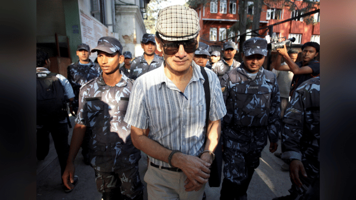 French serial killer Charles Sobhraj leaves Kathmandu district court after his hearing in Kathmandu in 2011 | Reuters File Photo/Navesh Chitrakar