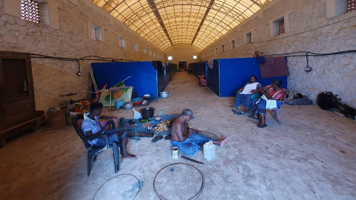 The godown shelter | Photo: Sharan Poovanna | ThePrint