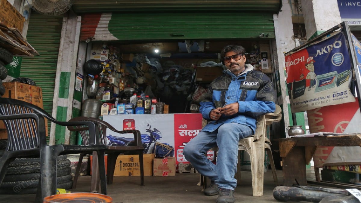   Pappu Khan, a local mechanic at Azad Market. | Suraj Singh Bisht | ThePrint