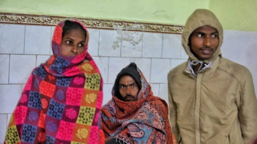 Leela Devi (on the left) who came to visit her brother in Sadar Hospital, Chhapra | Photo: Praveen Jain | ThePrint