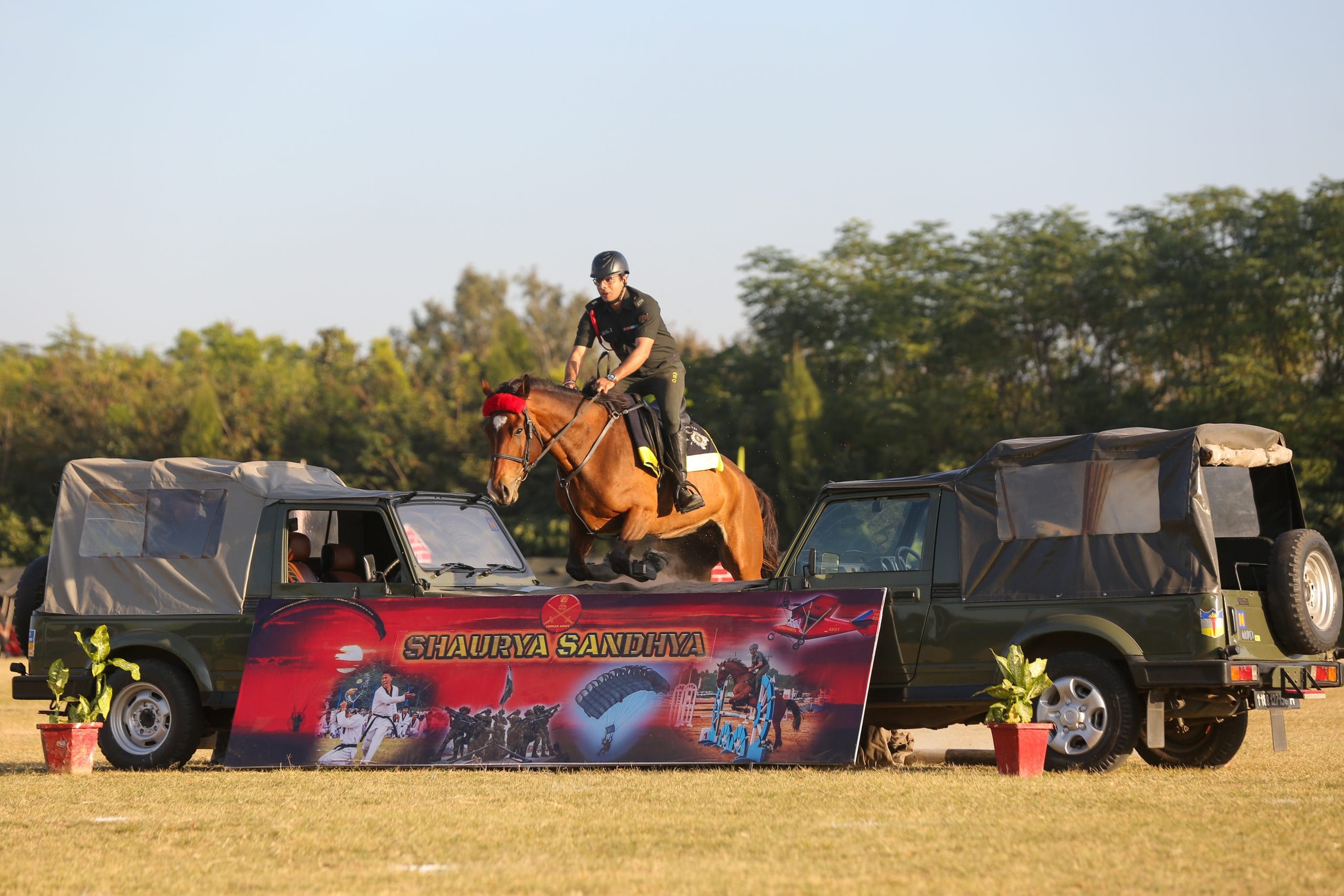 Army Service Corps displaying skills during 75th Army Day celebrations | Suraj Singh Bisht | ThePrint