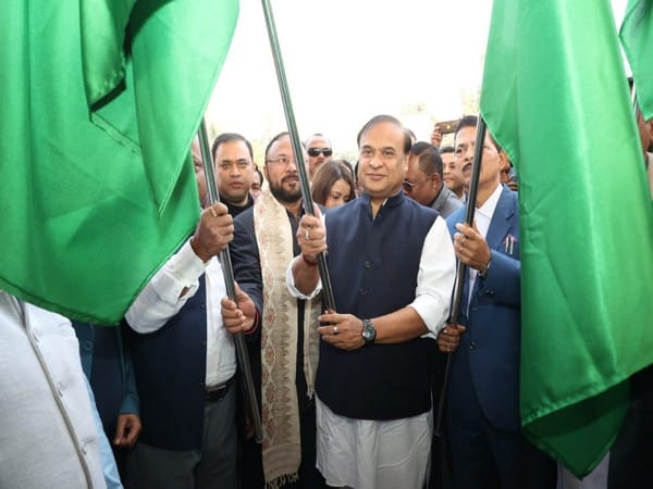 Assam CM flags off 100 CNG-run buses in fight against climate change 