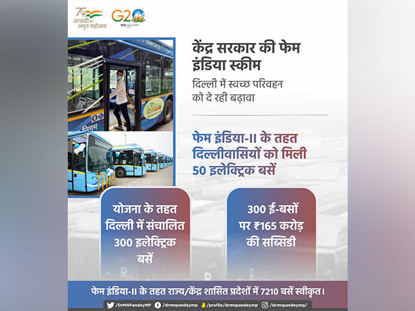 50 electric buses launched in Delhi under FAME India Phase II scheme