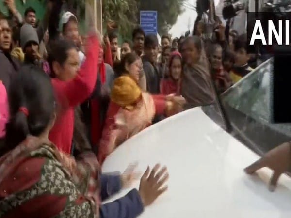 People protest outside Sultanpuri police station over 'inaction' in Kanjhawala death case