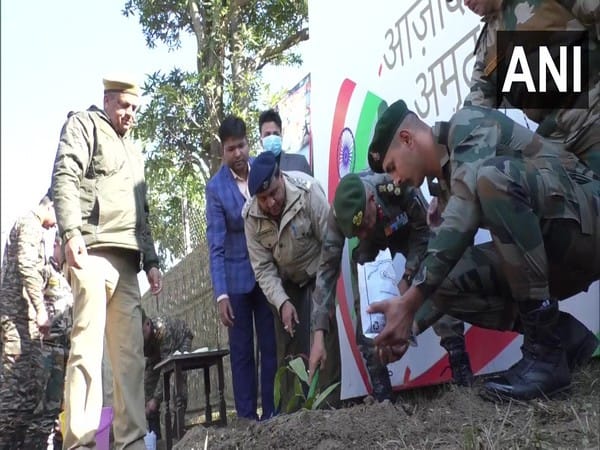 Indian Army organises plantation drive in J-K's Udhampur