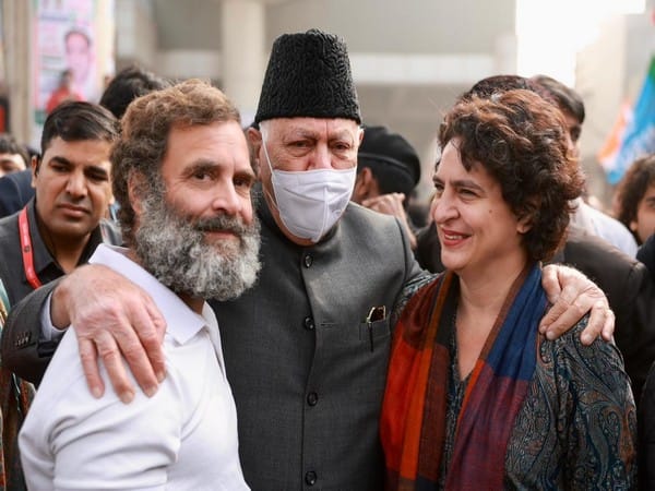 Priyanka Gandhi welcomes Bharat Jodo Yatra in Uttar Pradesh, Farooq Abdullah also joins