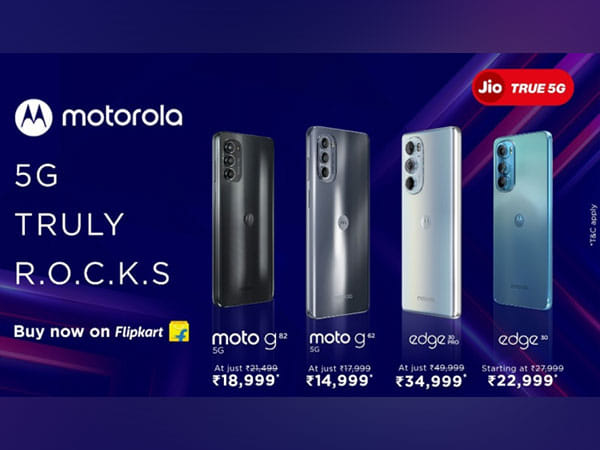 Motorola Partners with Reliance Jio, Enables True 5G Across Its Extensive 5G Smartphone Portfolio in India   