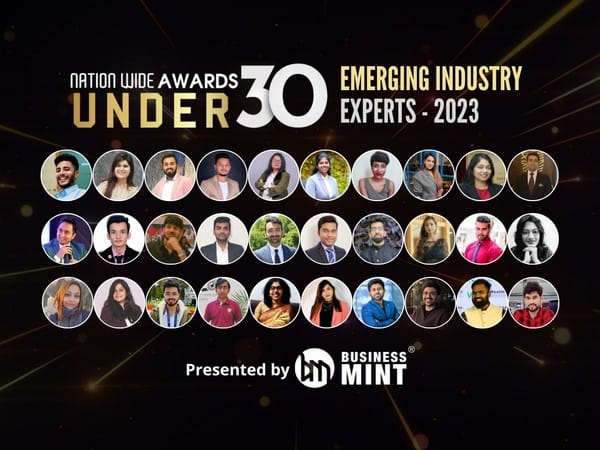 The 2023 recipients of the Business Mint Nationwide Awards for Under 30 Emerging Industry Experts