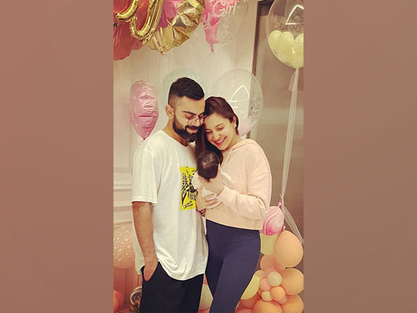 Virat shares pictures with wife Anushka, daughter Vamika, expresses gratitude to God