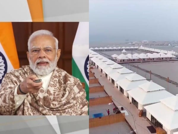 PM Modi inaugurates Tent City, built on banks of River Ganga in Varanasi