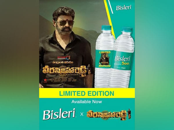 Bisleri Enhances its Regional Brand Love Strategy with Limited Edition Bottles of Waltair Veerayya and Veera Simha Reddy