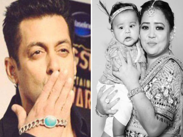 Bharti Singh's son Golaa gets trademark gift from Salman Khan