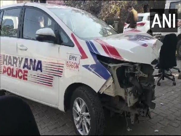 Speeding police van rams into car killing 6-year-old in Gurugram; Action initiated against policemen