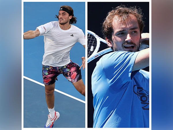 Australian Open: Tsitsipas, Medvedev start title quest with wins