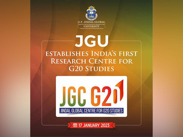 O.P. Jindal Global University establishes India's first research center on G20 Studies