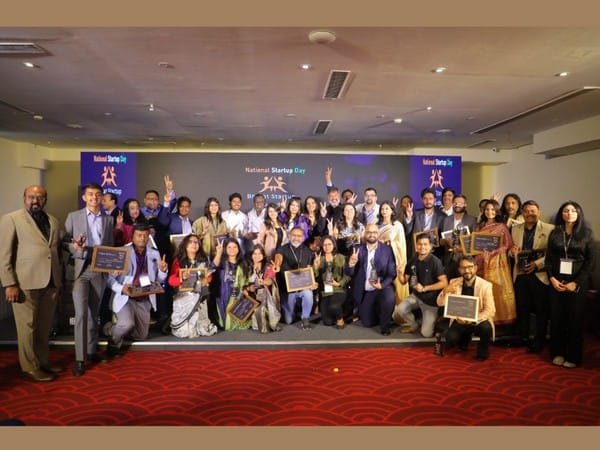 Winners of the International Brand Equity Bharat Startup Awards in 2023