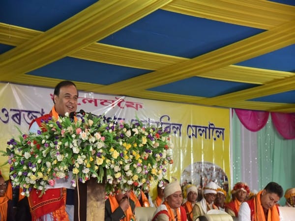 Assam CM appeals Tiwa population to maintain distance from religious conversion to safeguard indigenous culture