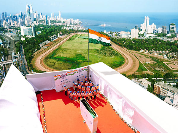 Minerva, India's tallest tower adorns tri-colour on Republic Day