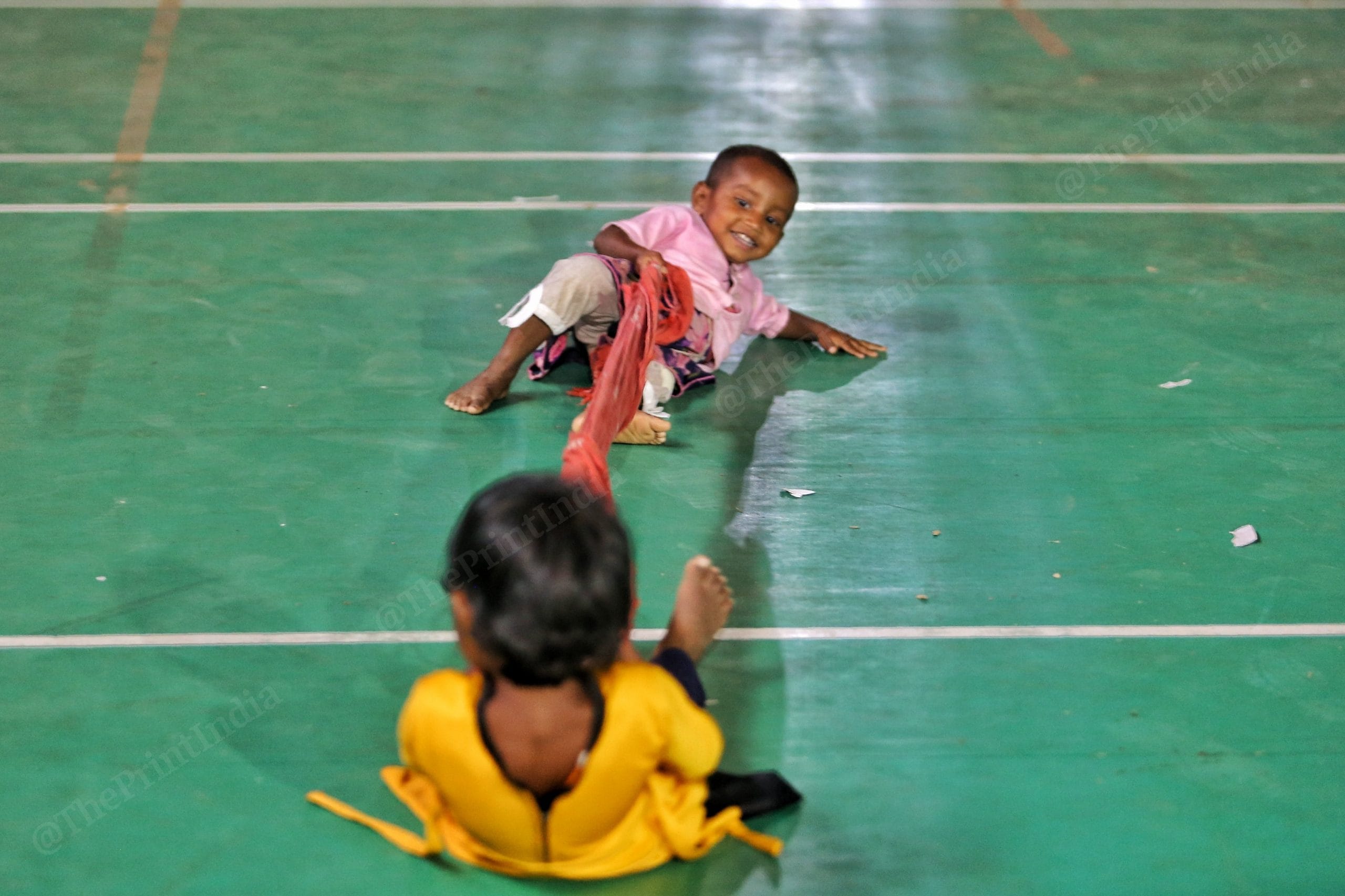 A game of tug-of-war in progress | Photo: Praveen Jain |ThePrint
