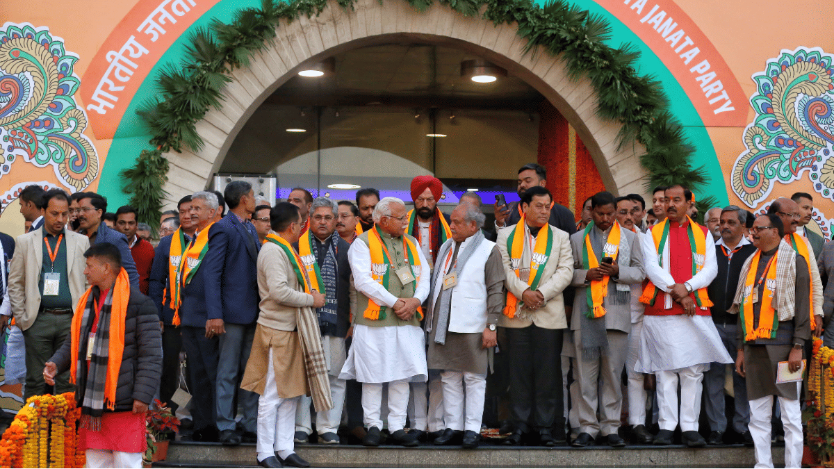 BJP leaders at party's national executive meet Tuesday | Manisha Mondal | ThePrint