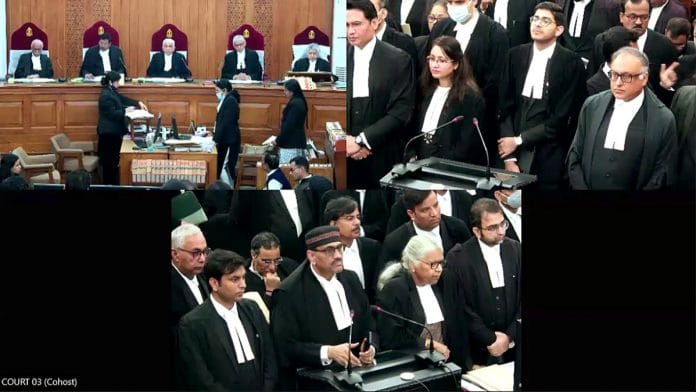 SC bench dictating order on petitions challenging Modi govt's 2016 demonetisation decision | ANI