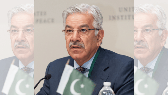 Pakistan Defence Minister Khawaja Asif | Commons