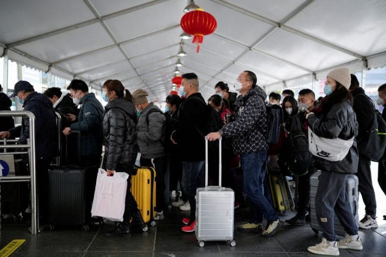Vacations within China over Lunar New Year break surge after lifting of Covid-19 curbs