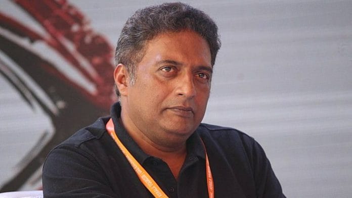 File photo of actor Prakash Raj | Twitter