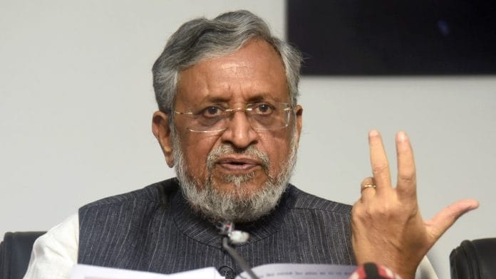 Bharatiya Janata Party MP Sushil Kumar Modi | ANI file photo